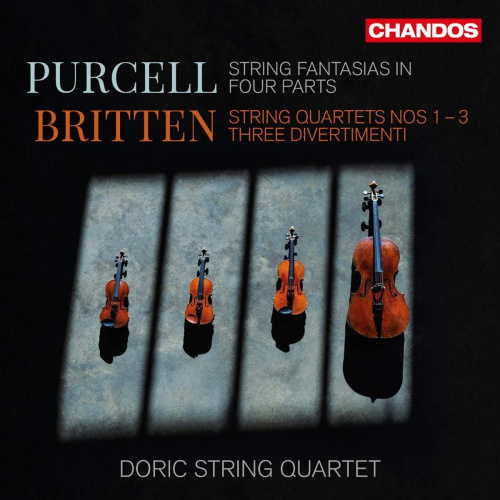 DORIC STRING QUARTET - PURCELL / BRITTEN - STRING FANTASIAS IN FOUR PARTS / STRING QUARTETS NOS 1 - 3 THREE DIVERTIMENTIDORIC STRING QUARTET - PURCELL - BRITTEN - STRING FANTASIAS IN FOUR PARTS - STRING QUARTETS NOS 1 - 3 THREE DIVERTIMENTI.jpg
